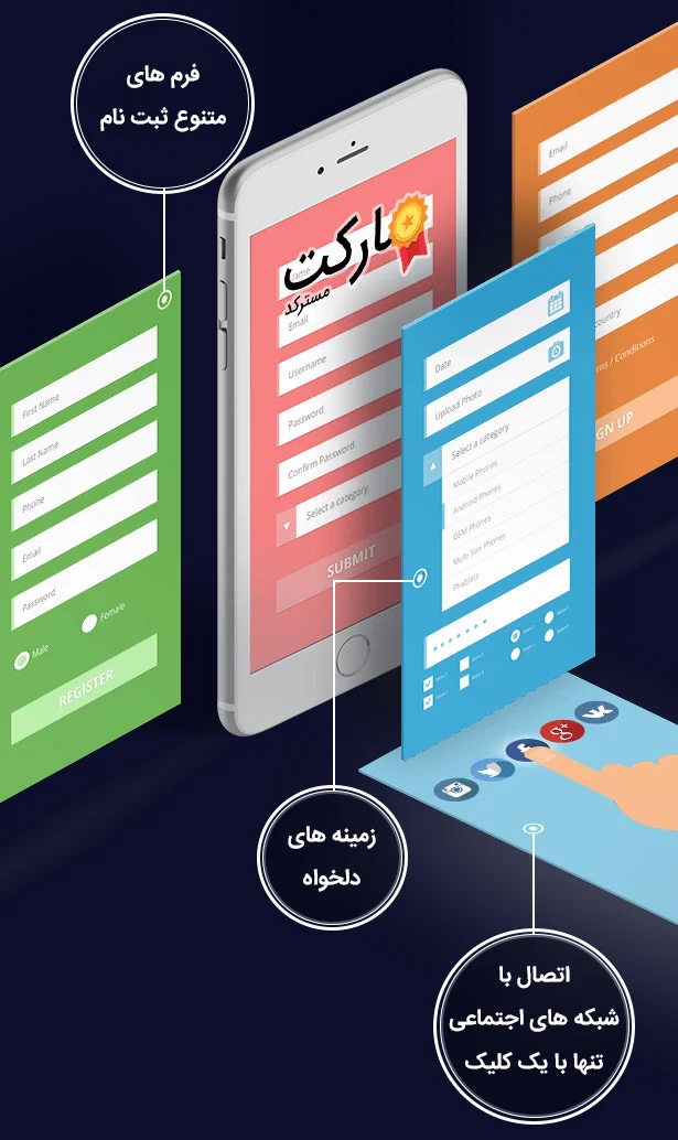 فرم ورود به اکانت وردپرس - فرم ثبت نام وردپرس UserPro