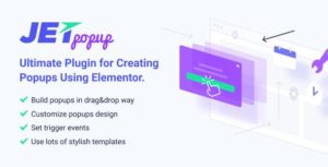 آشنایی با JetPopup - Popup Addon for Elementor