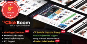 دانلود قالب ClickBoom برای اپن کارت