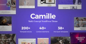 دانلود قالب Camille برای وردپرس