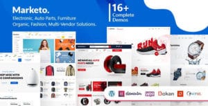 دانلود قالب Marketo فارسی و راستچین - قالب فروشگاهی وردپرس