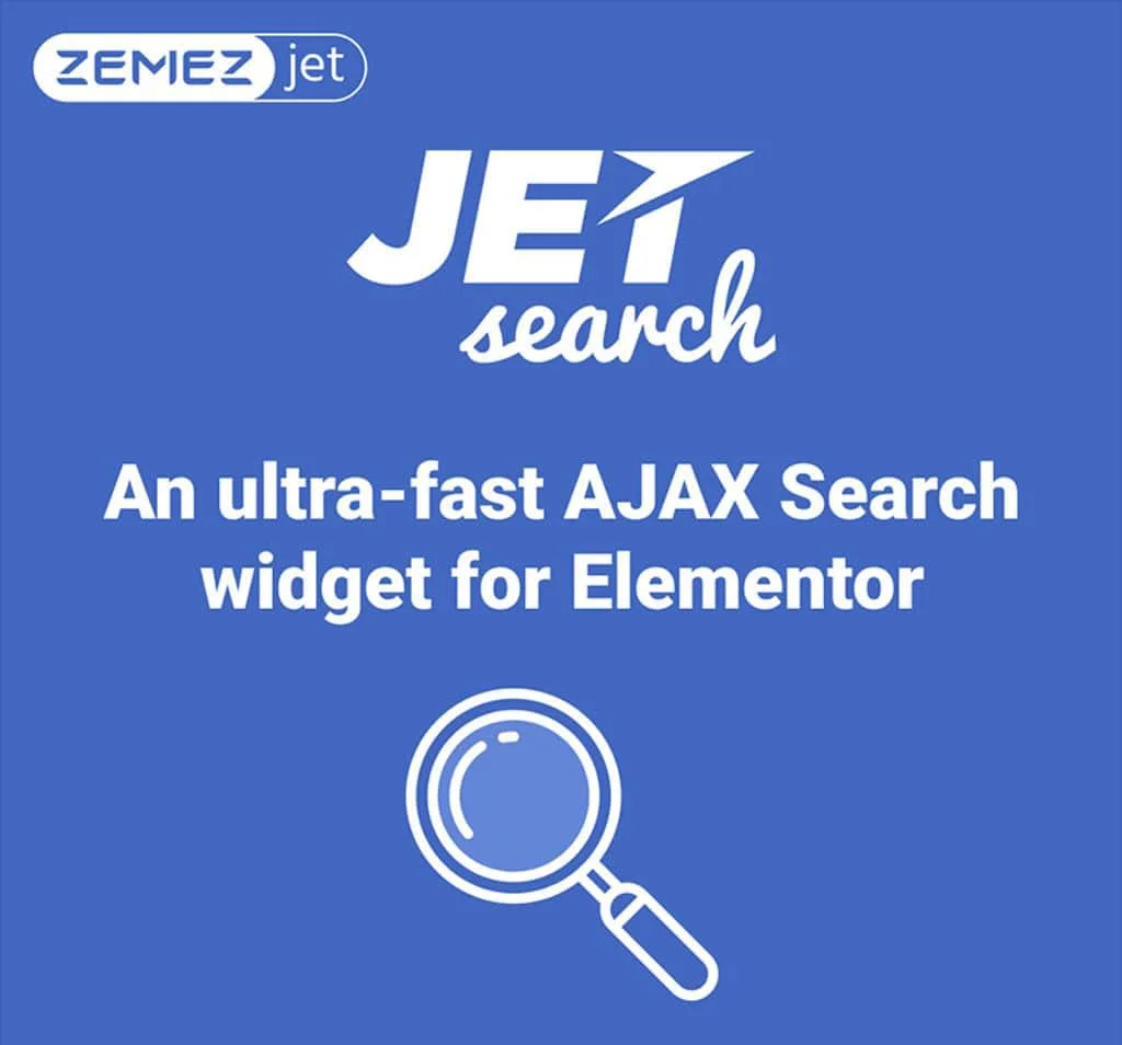 افزونه JetSearch برای المنتور