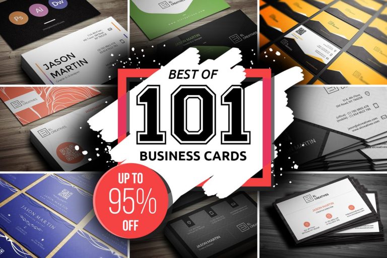 دانلود Best 101 Prime Business Cards Bundle - مجموعه کارت ویزیت