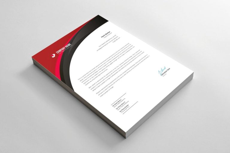 دانلود Letterhead 2846597 سربرگ اداری لایه باز