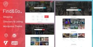 دانلود قالب دایرکتوری وردپرس Findgo