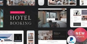 دانلود قالب Hotel Booking قالب رزرو هتل وردپرس