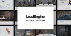 دانلود قالب LeadEngine - قالب چندمنظوره وردپرس