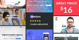 دانلود قالب Wanium برای وردپرس