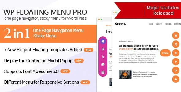 دانلود افزونه WP Floating Menu Pro برای وردپرس
