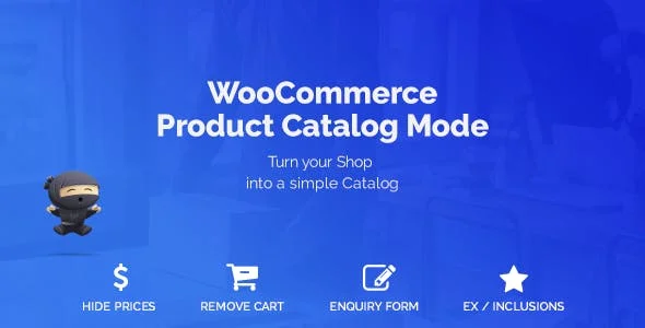 دانلود افزونه WooCommerce Product Catalog Mode