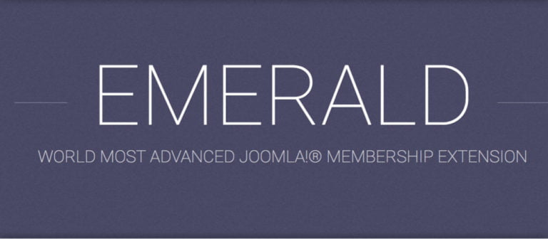 دانلود اکستنشن Emerald برای جوملا