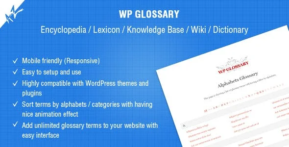 دانلود افزونه WP Glossary برای وردپرس