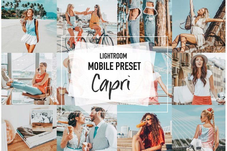 دانلود CAPRI 4 Lightroom Mobile presets - پریست لایتروم موبایل
