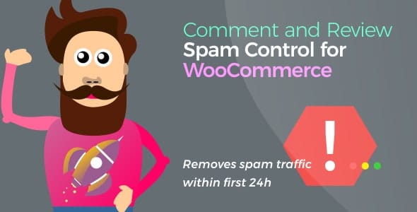 دانلود افزونه Comment and Review Spam Control for WooCommerce