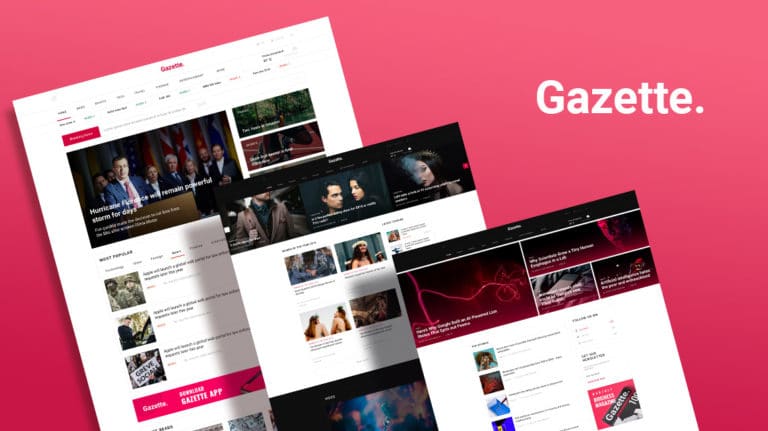دانلود قالب Gazette محصول joomshaper برای جوملا