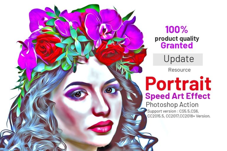 دانلود Portrait Speed Art Effect