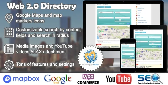 دانلود افزونه Web 2.0 Directory برای وردپرس