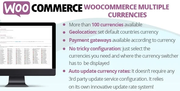 دانلود افزونه WooCommerce Multiple Currencies
