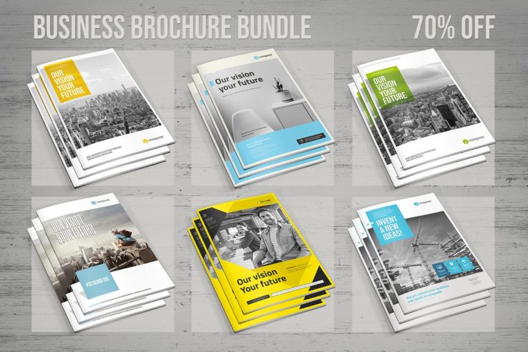 دانلود پک طرح بروشور Brochure Bundle