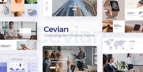 دانلود قالب وردپرس Cevian - Consulting and Finance Theme