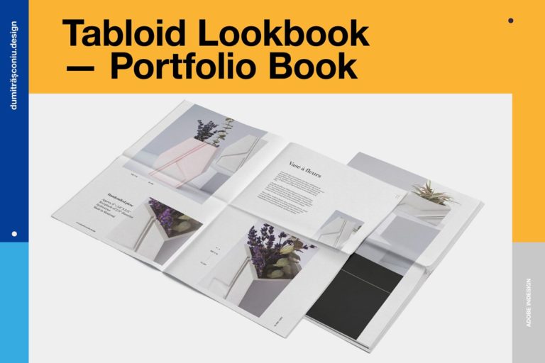 دانلود Tabloid Lookbook / Portfolio - لوک بوک و پورتفولیو