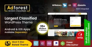 دانلود AdForest - قالب آگهی و تبلیغات وردپرس