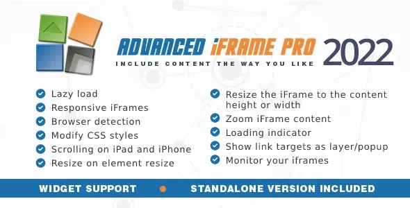 دانلود افزونه Advanced iFrame Pro برای وردپرس