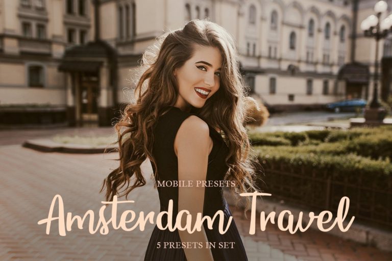 دانلود Amsterdam Travel Mobile Presets - پریست لایت روم