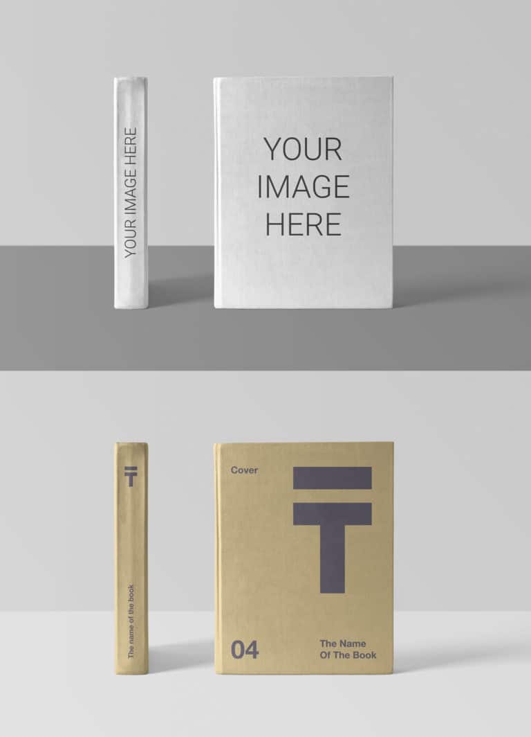 دانلود Book Cover Mockup - ماک آپ کاور کتاب
