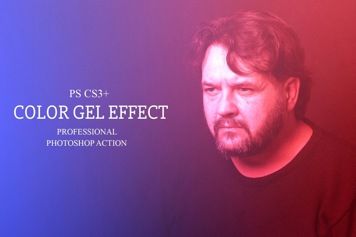 دانلود Color Gel Effect - Photoshop Action