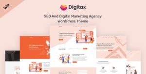دانلود قالب Digitax برای وردپرس