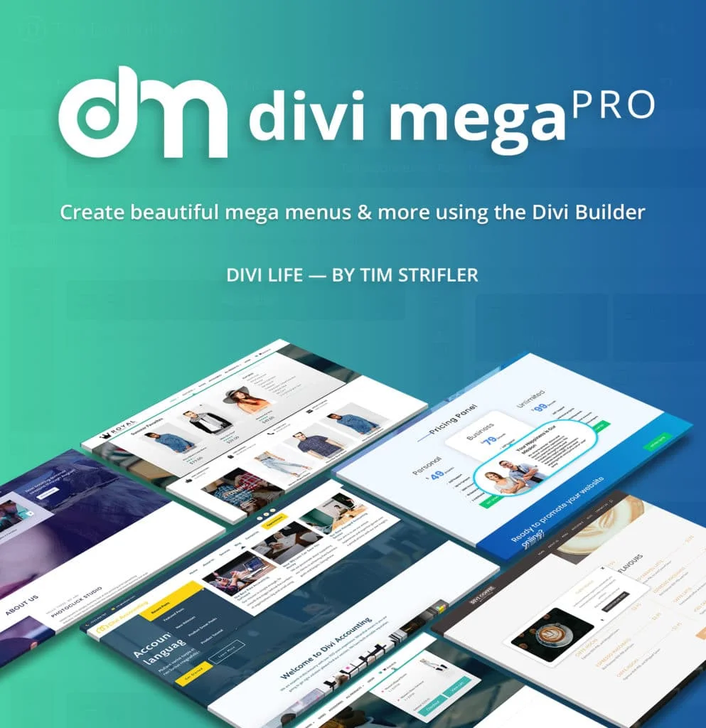 دانلود افزونه Divi Mega Pro