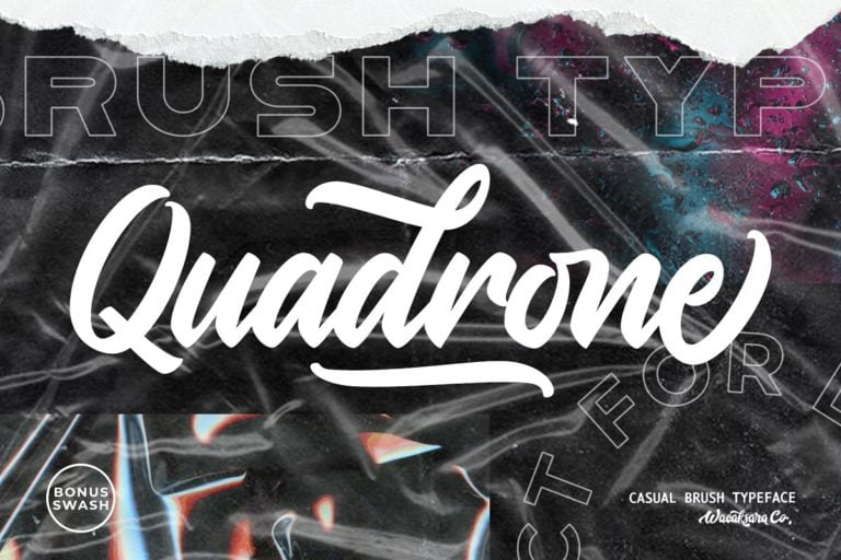 دانلود فونت انگلیسی Quadrone