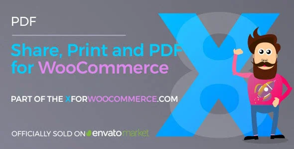 دانلود افزونه Share, Print and PDF Products for WooCommerce