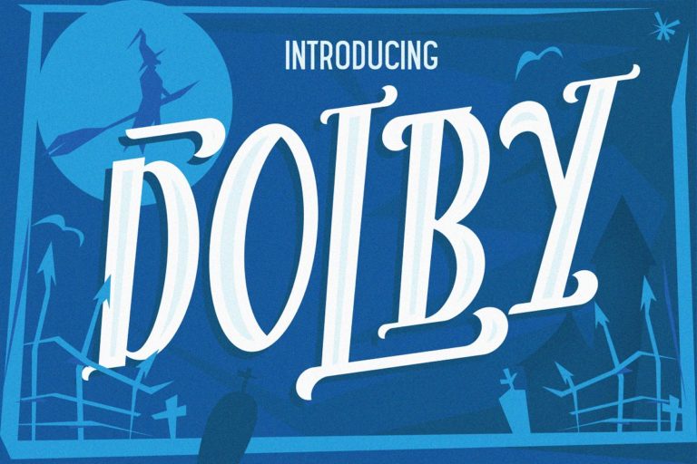 دانلود فونت دالبی The Dolby Font