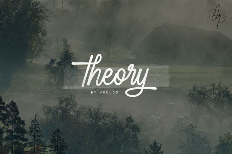 دانلود Theory Font - فونت تئوری