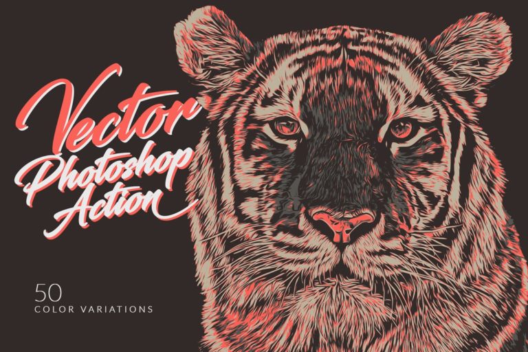 دانلود Vector Photoshop Action - اکشن وکتور فوتوشاپ