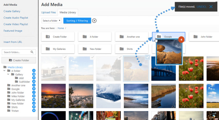 دانلود افزونه WP Media Folder برای وردپرس