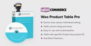 دانلود افزونه Woo Product Table Pro برای وردپرس