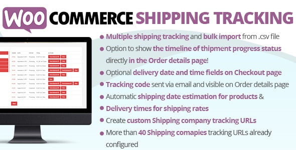 دانلود افزونه WooCommerce Shipping Tracking