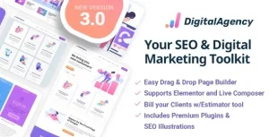 دانلود SEO WP قالب سئو و بازاریابی وردپرس