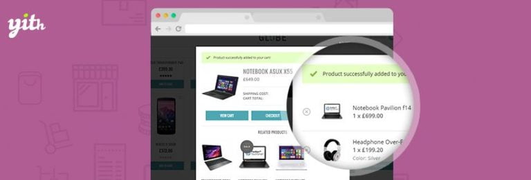 دانلود افزونه YITH WooCommerce Added to Cart Popup Premium