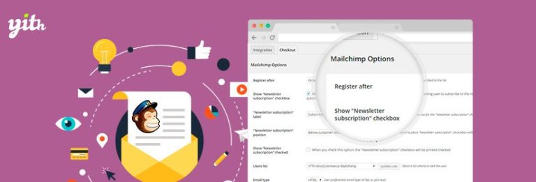 دانلود افزونه YITH WooCommerce Mailchimp Premium