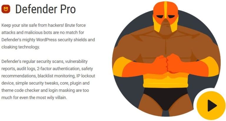 دانلود افزونه Defender Pro برای وردپرس