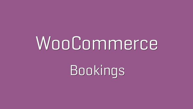 دانلود افزونه WooCommerce Bookings