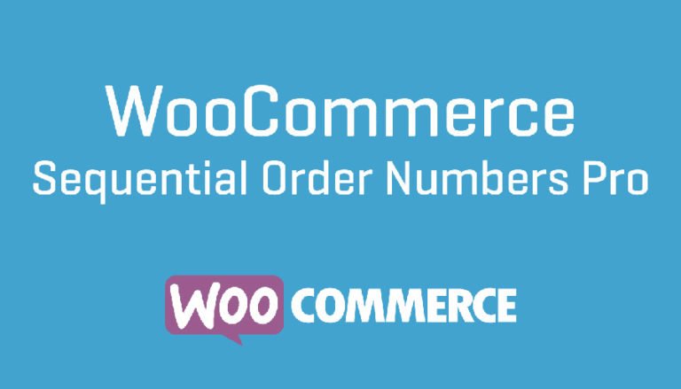 دانلود افزونه WooCommerce Sequential Order Numbers Pro