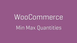 دانلود افزونه WooCommerce Min/Max Quantities