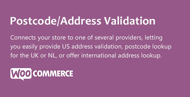 دانلود افزونه WooCommerce Postcode/Address Validation