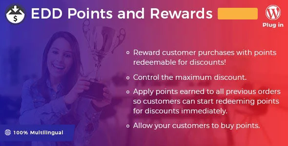 دانلود افزونه Easy Digital Downloads - Points and Rewards
