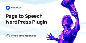 دانلود افزونه Speaker – Page to Speech برای وردپرس